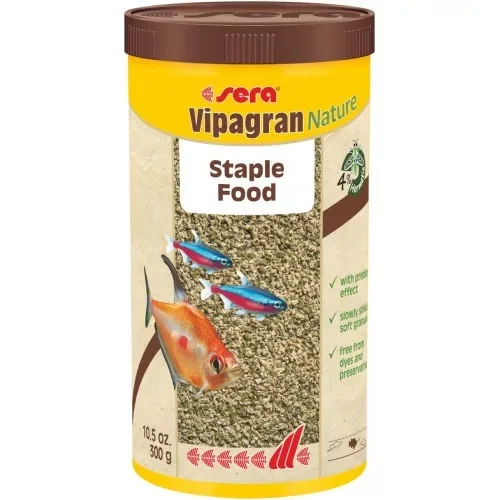 Sera Vipagran Granules Nature granulátum díszhaltáp 1000 ml (000203) Vedd meg online