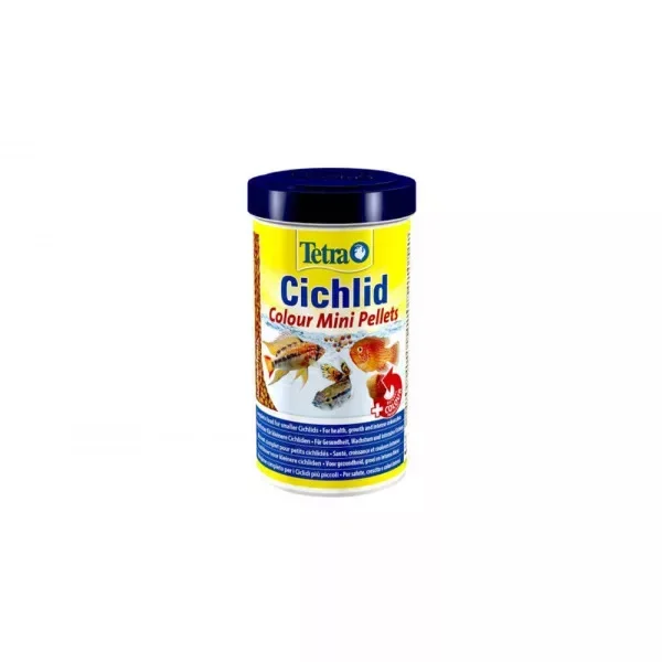 Tetra Cichlid Colour Mini 500 ml Sügértáp (197367) Árengedmény