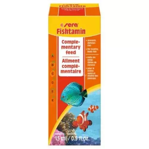 Nézd meg most Sera Fishtamin 15 Ml New Formula Vitamin Halaknak (002710)