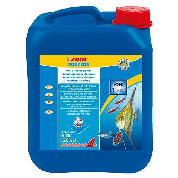 Biztonságos vásárlás Sera Aquatan 5liter New "A Vízelőkészítő" (003080)