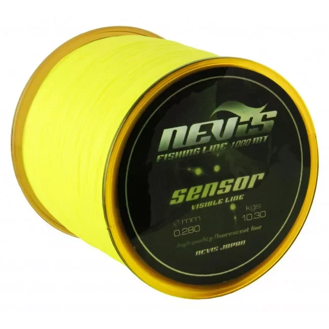 Nevis Sensor Fluo 1000m 0,35mm (3201-835) pontyos monofil zsinór Szuper akció