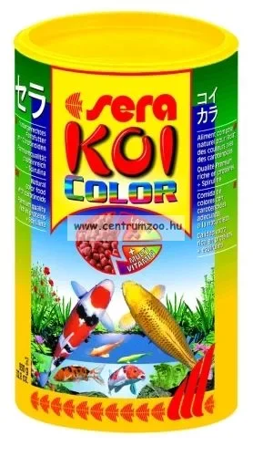 Legkelendőbb Sera Koi Color Tavi Haltáp 1000Ml 1 Liter (007021)