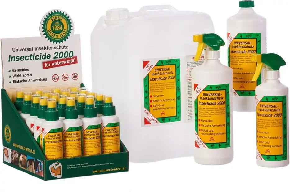 Insecticide 2000 Permet 1000ml pumpás rovarölő (Kullancs, Bolha, Tetü, Atka, Hangya, Légy, Moly) Korlátozott ajánlat