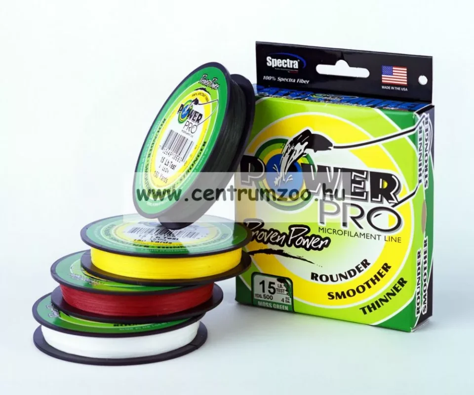 Power Pro Braided Line 135m 0,28mm 20kg Hi-Vis Yellow - Sárga (PPBI13528Y) Vedd meg online