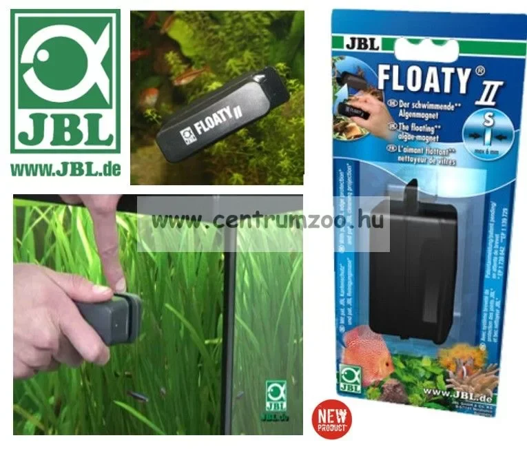 Legjobb ár Jbl Floaty Ii Algenmagnet Small Mágneses Algakaparó És Akvárium Üveg Tisztító (61376)