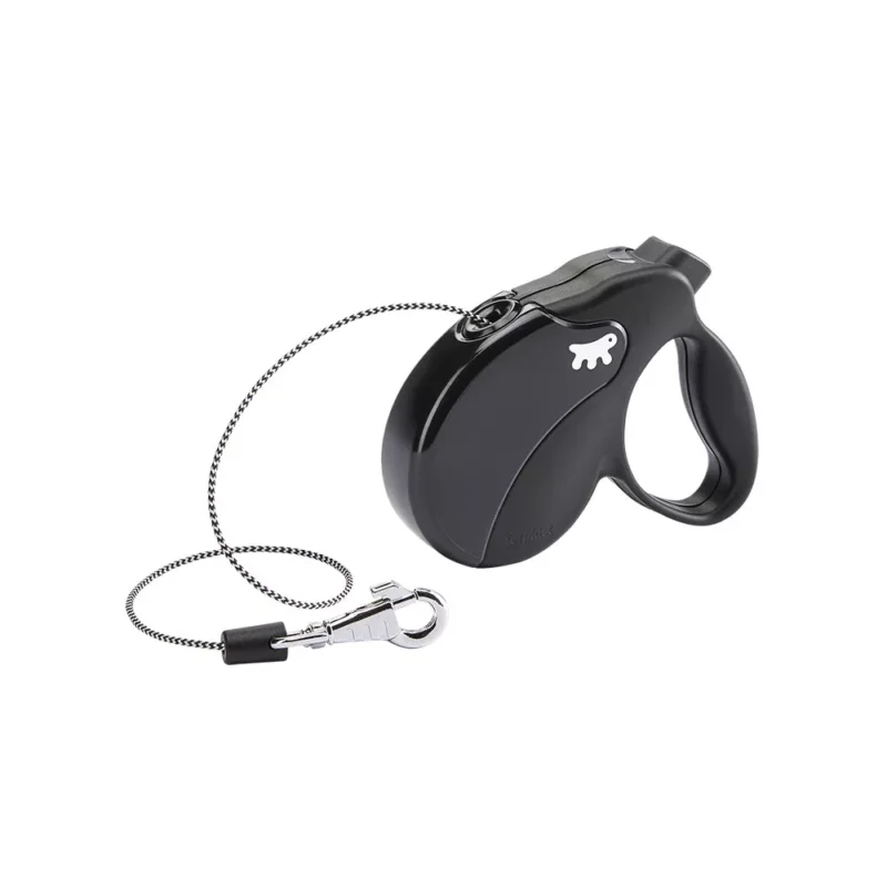 Ferplast Amigo Cord mini automata póráz Black (75700017) Gyors szállítás