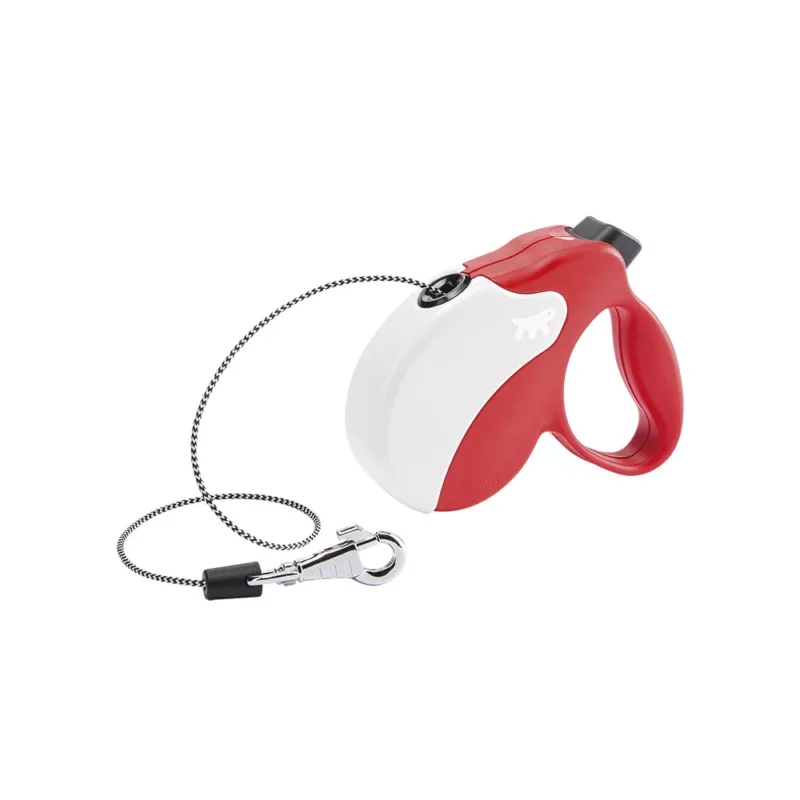 Ne maradj le Ferplast Amigo Cord Small 5 m 15 kg automata Ppráz Red White (75710022)