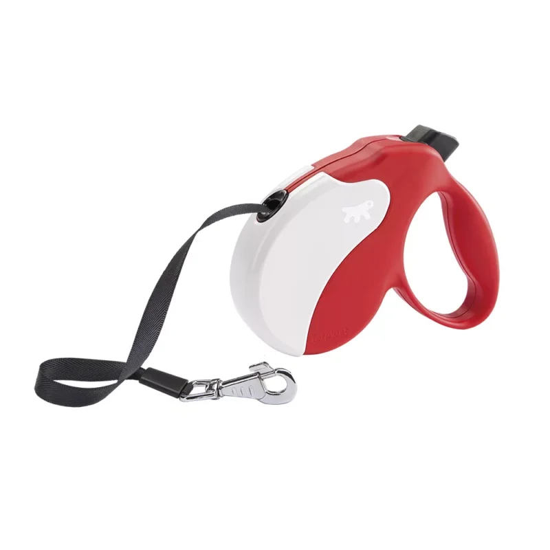 Legnépszerűbb Ferplast Amigo Tape Small 15 kg 5 m automata póráz Red White (75712022)