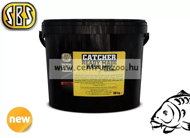 Sbs Soluble-Oldódó Catcher Ready-Made Boilie Mix 5 Kg (99605) Szuper akció