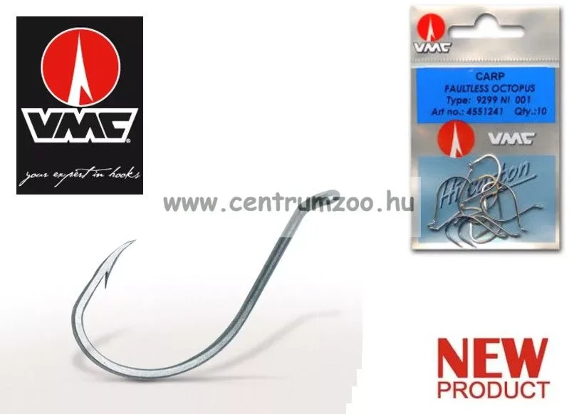 Vmc 9299 Faultless Octopus Tengeri Horog 10Db Újdonság