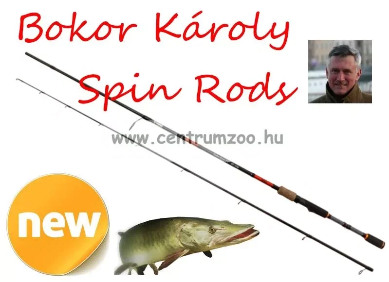 Et Bokor Károly Spin 2,32Cm 10-30G Pergető Bot (13170-232) Biztonságos vásárlás