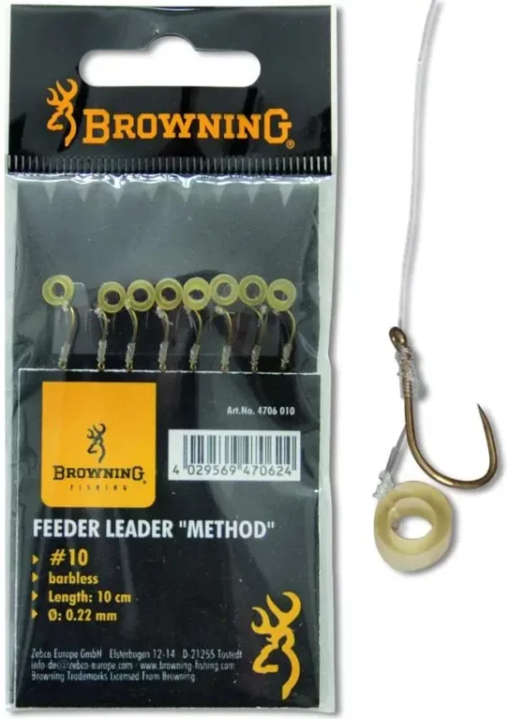 Browning Ready Rigs Hooks előkötött horog karikával 18-as méret 0,16mm 8db (4706018) Biztonságos fizetés