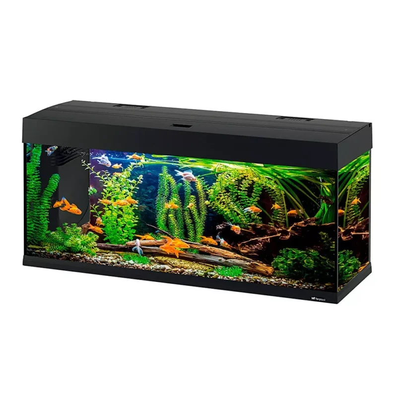 Ferplast Dubai 80 Black Led Profi Komplett Akvárium Szett (65034117) Fekete Szín Biztonságos fizetés