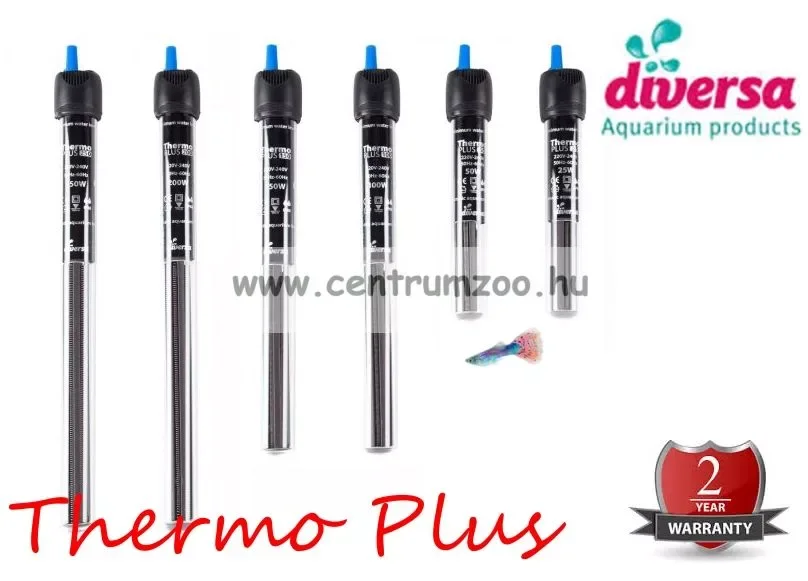 Diversa Thermo Plus Automata Hőfokszabályzós Vízmelegítő 250W 32Cm (319314) Biztonságos fizetés