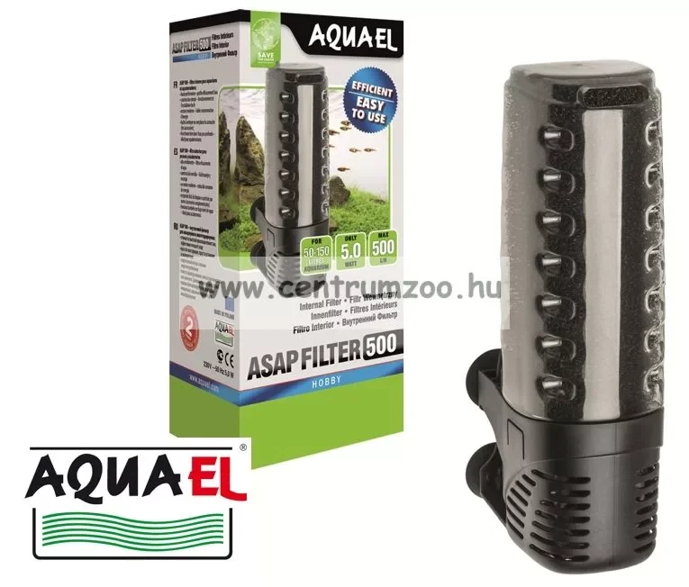 Csak ma Aquael Asap 300 - Belső Szűrő Teknős Terráriumokba 100L-Ig (113611)