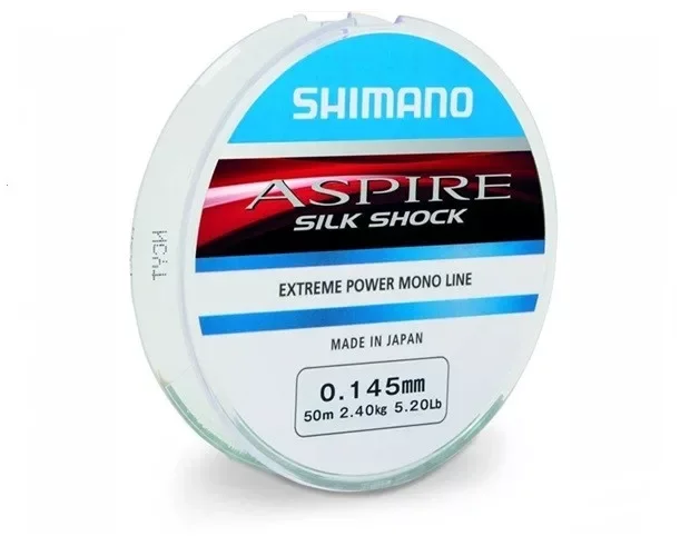 Azonnal elérhető Shimano Aspire Silk Shock 150m 0.10mm 1,2kg monofil zsinór