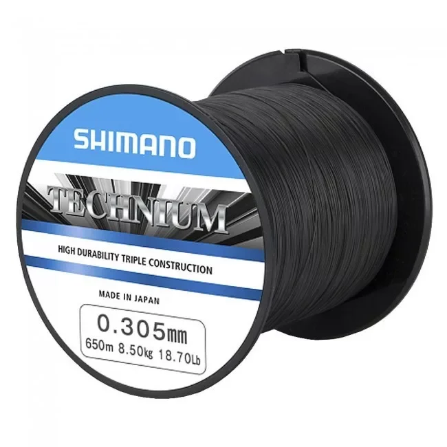 Vásárlói kedvenc Shimano Technium Prémium Bojlis zsinór 0,185mm 3,2kg 2990m (TEC18QPPB)