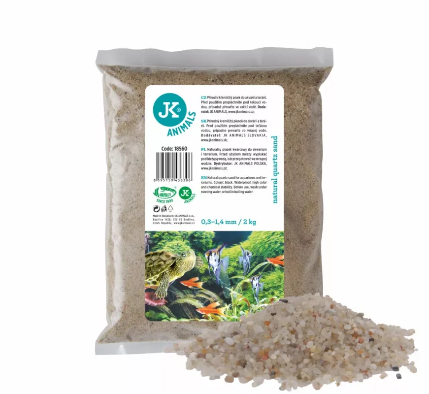 Jk Animals Aquariumsand Natural Természetes kvarc kavics akváriumba - 2 kg (18560) Outlet