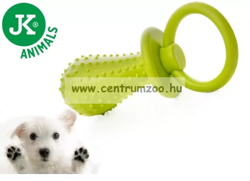 Jk Animals Games Pacifier Rágójáték 15Cm (45968-1) Zöld Expressz kézbesítés