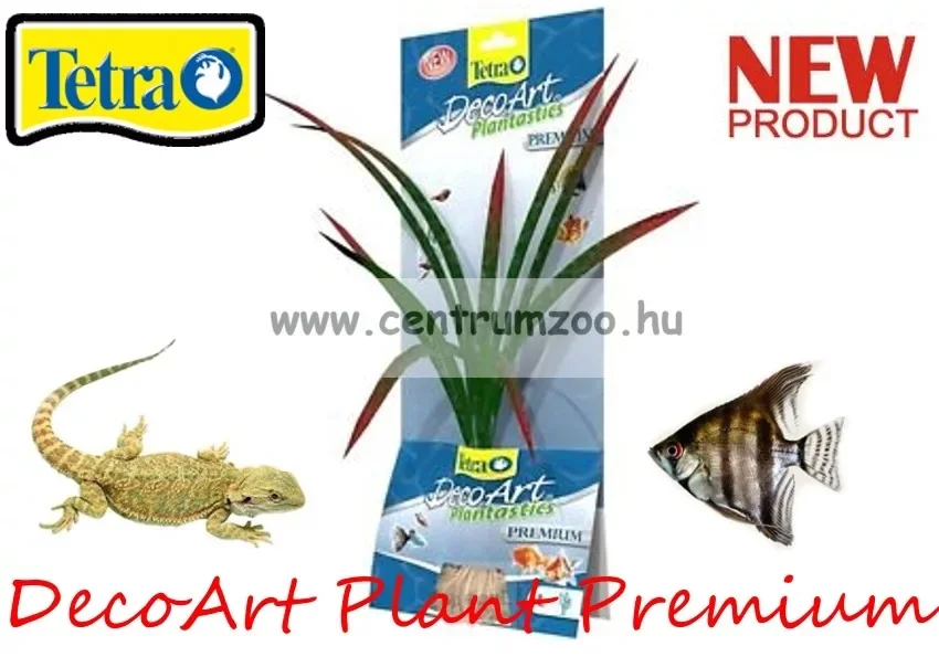 Gyors szállítás Tetra Decoart Plant Premium Dragon Flame 35Cm Műnövény Halakhoz, Teknősökhöz (203822)