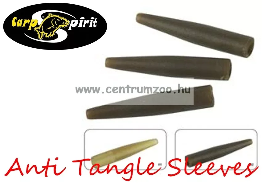 Kedvezményes ár Carp Spirit Anti Tangle Sleeve Darkgreen Mini - 30Db Szilikon Hüvely (Acs010252)