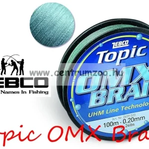 Zebco Topic Omx Braid 100m 0,35mm 25,5Kg Fonott Zsinór Különleges ajánlat