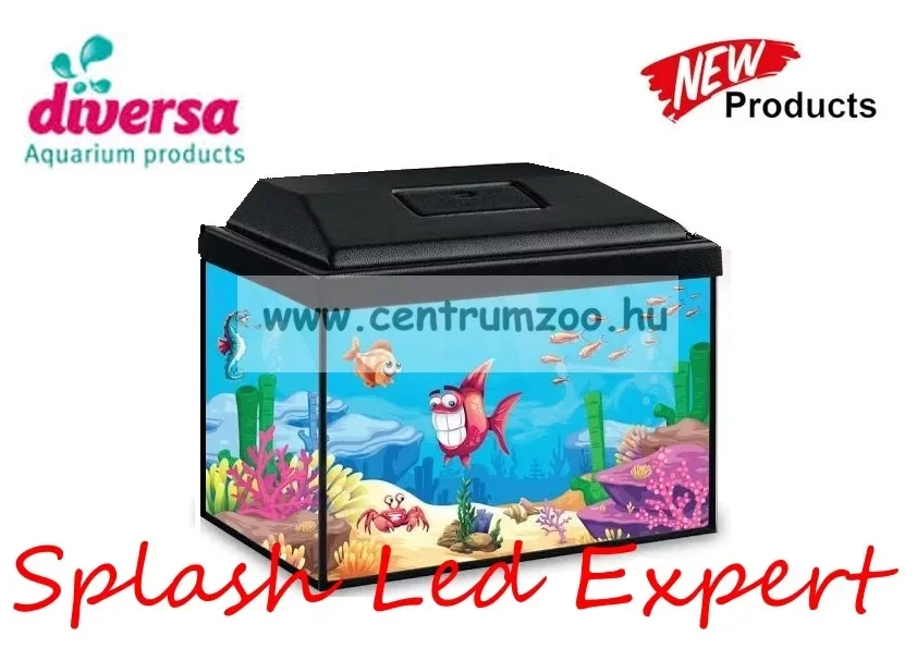 Diversa 30 Splash Led Expert 12literes 3W Led - Felszerelt Akvárium Szett (119666) Árcsökkenés