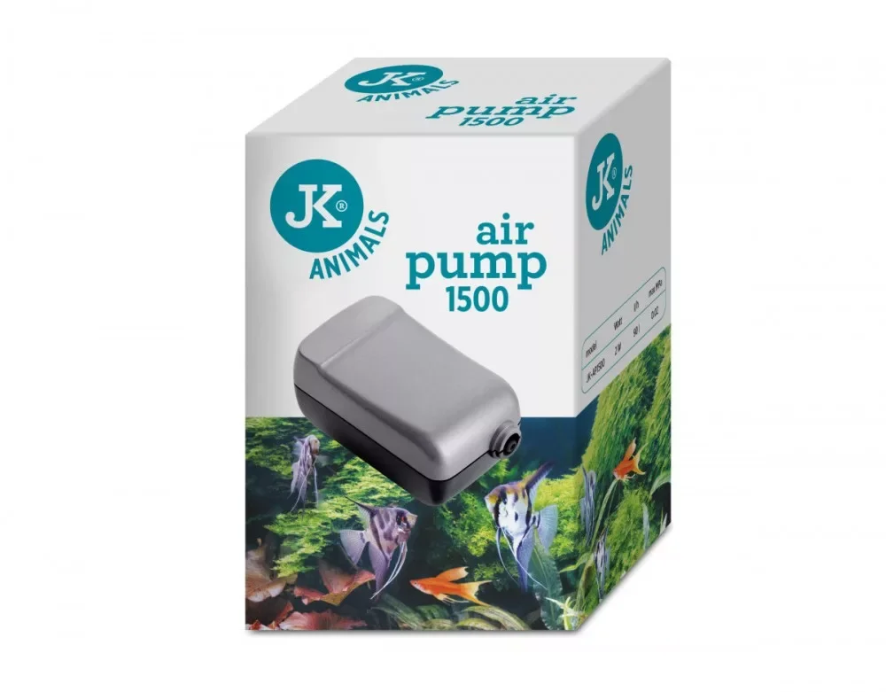 Biztonságos fizetés Jk Animals Air Pump - akváriumi légpumpa 90l/h 2W AP1500 (14158)