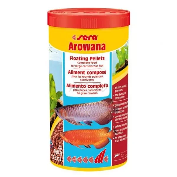 Legnépszerűbb Sera Arowana Sticks 1000 ml Arowana és sügér táp - gazdaságos kiszerelés (000400)