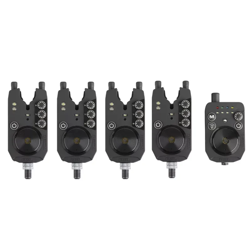 Kihagyhatatlan ajánlat Prologic R2L Bite Alarm Presentation Set 4+1 elektromos kapásjelző szett (54305)