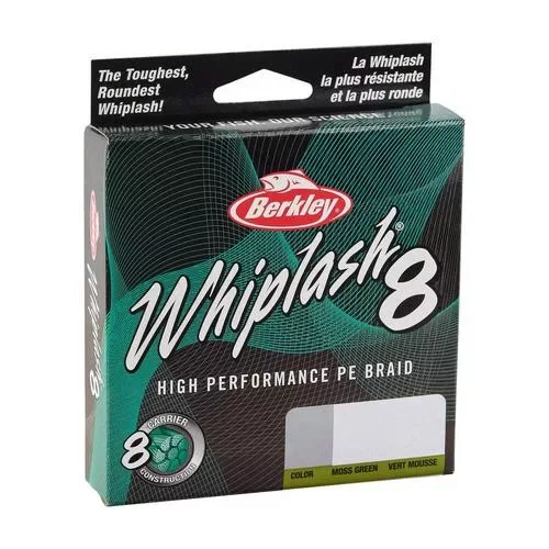 Alacsony ár Berkley Whiplash 8 0,16mm 150m Green fonott zsinór (1579685)