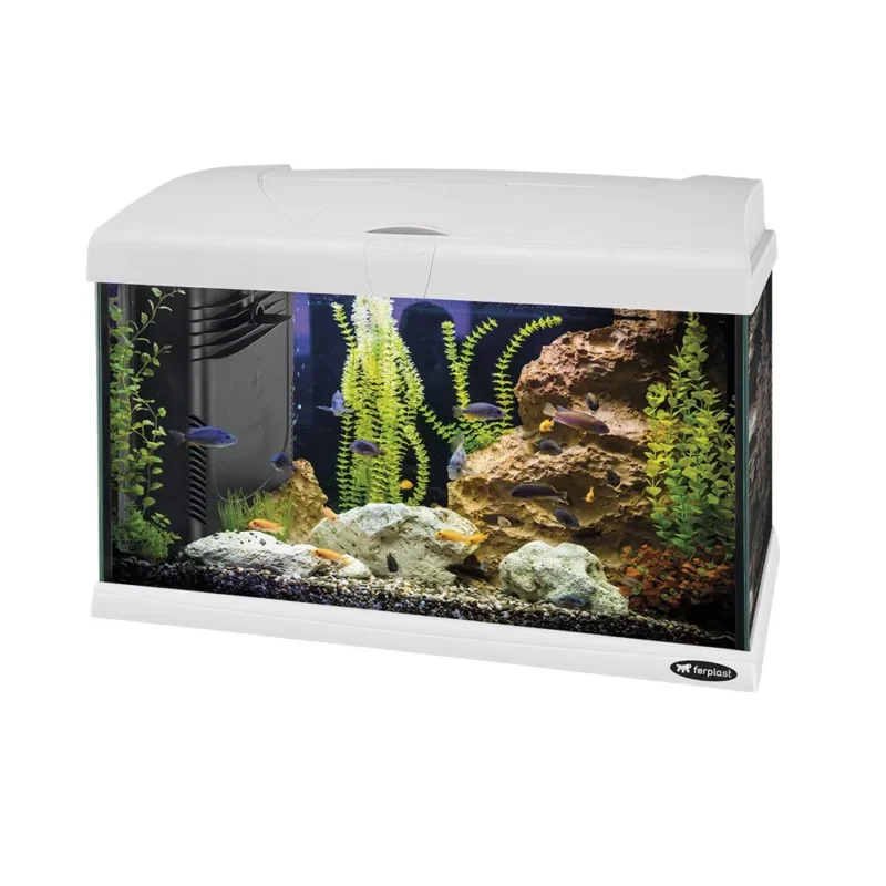 Ferplast Capri 50 Led bianco komplett prémium akvárium 40liter (65015111) Legjobb ár