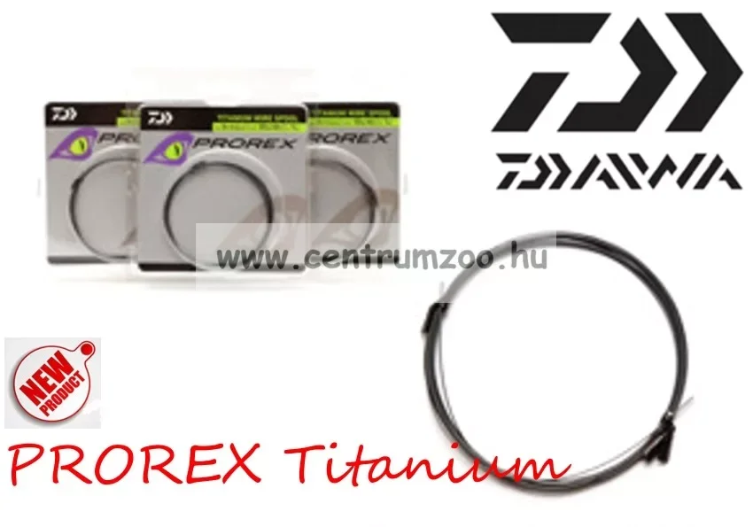 Daiwa Prorex Titánium előke 30cm 22kg (17925-825) Vedd meg most