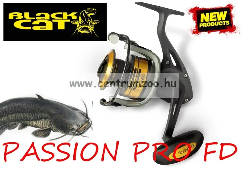 Black Cat Passion Pro FD 640 6cs erős harcsás orsó (0345040) Exkluzív ajánlat