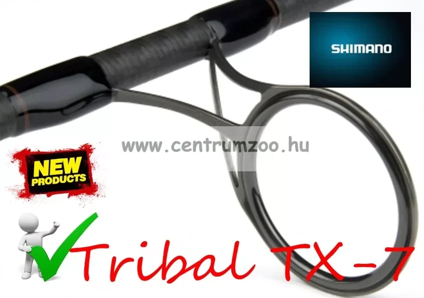 Népszerű Shimano Bot Tribal TX-7 12ft 3,66cm 3,25lb bojlis bot (TX712325)