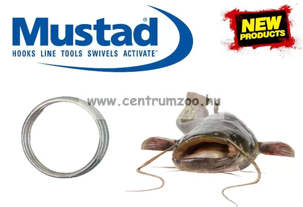Mustad Ma031 Round Split Ring 5,6Mm Kulcskarika 10Db (Nlmu07515) Akciós ár