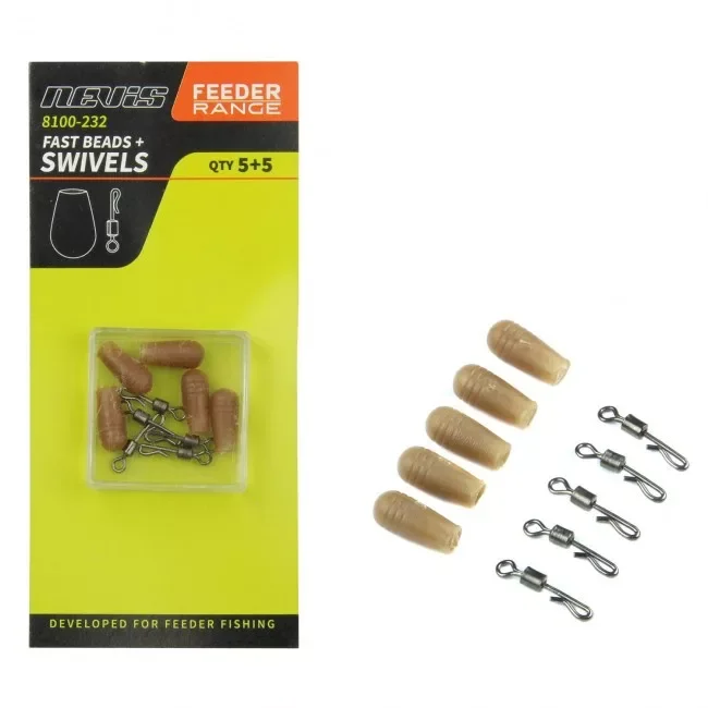 Nevis Method Feeder Quick Change Bead előkecsatlakozó gumiharanggal (8100-232) Kedvezmény