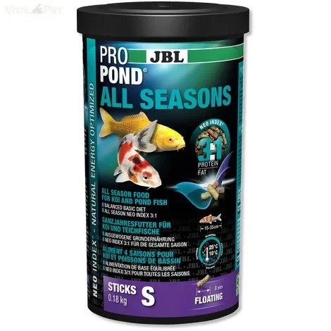 Jbl Propond All Seasons Sticks Complete Small 1L Tavi Haltáp -Gazdaságos Kiszerelés (Jbl41246) Expressz szállítás