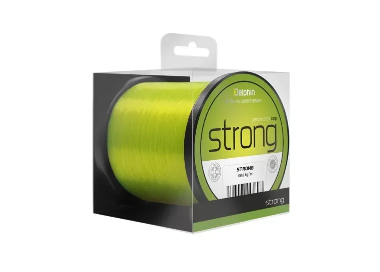 Delphin Strong Carp 1200m Sárga 0,25mm 12,1Lbs Bojlis-Feederes Zsinór (500604525) Legkelendőbb