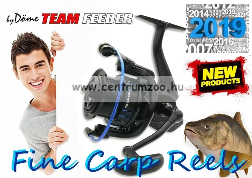 By Döme Team Feeder Fine Carp 6000 7+1cs feeder orsó (2508-860) Alacsony ár