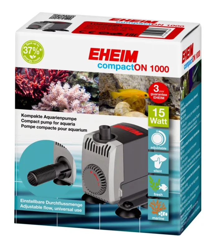Eheim Compacton 1000 szivattyú vízpumpa 400-1000l/h (szökőkút, csobogó ) (1022220) Vásárlói kedvenc