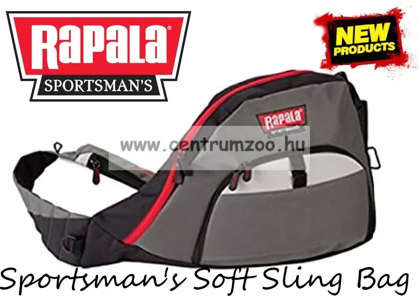 Utolsó esély Rapala Táska Sportsman‘S Soft Sling Bag Normal Size 32*46*10cm (46036-2)