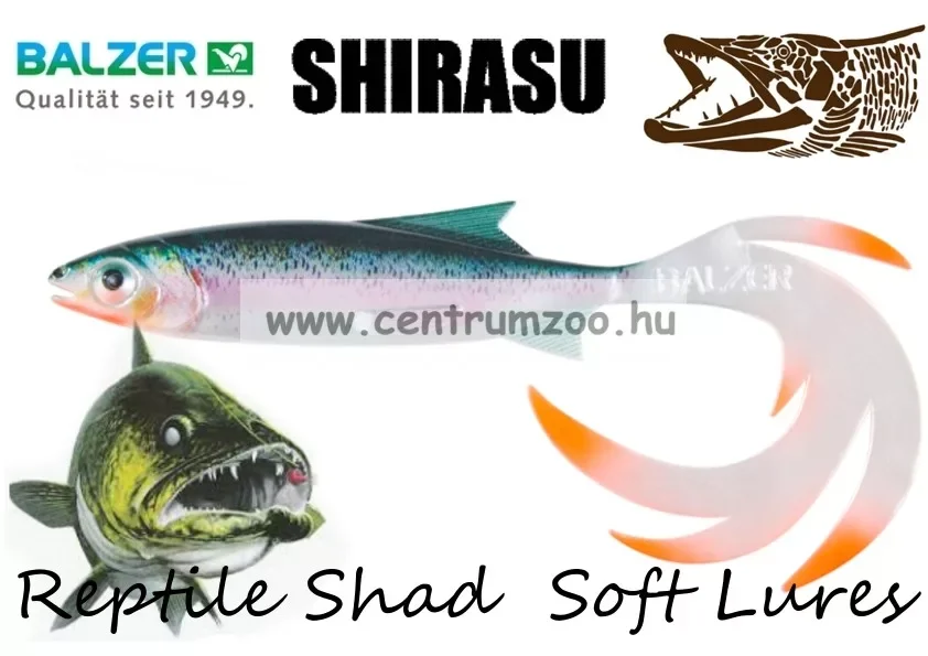 Balzer Shirasu Soft Lures Reptile Shad Gumihal 11Cm 6G (0013673411) Rainbow Trout Vedd meg online