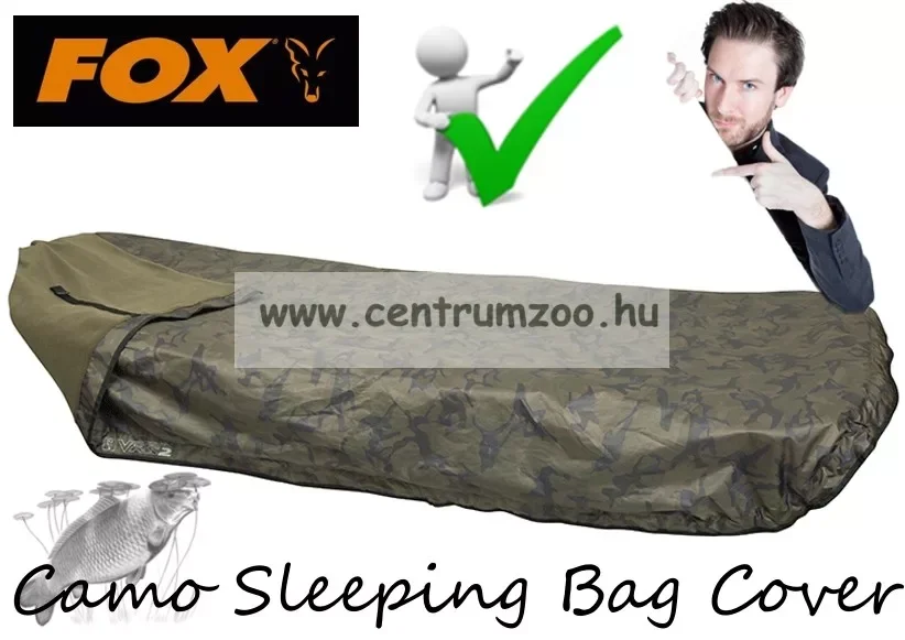 Fox Camo Vrs3 Sleeping Bag Cover ágytakaró (CSB059) Szezonális akció