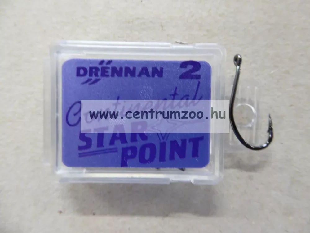 Nézd meg most Drennan Continental Star Point Horog 10Db - Több Méretben