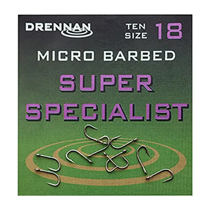 Drennan Super Specialist Hook horog 10db - több méretben Rendeld meg most
