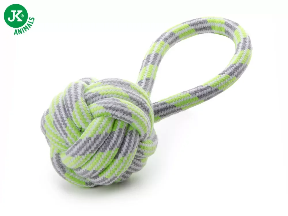 Jk Animals Tartós Fogtisztító Füles Kötéllabda Játék 9Cm (45995-1) Azonnal elérhető