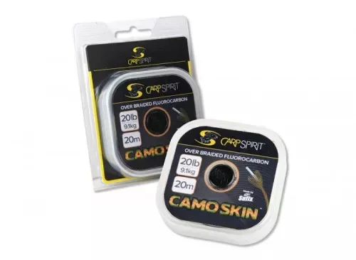 Ne maradj le Carp Spirit Camo Skin 25lbs 11,3kg 20m Camo Green- Fonott Előkezsinór