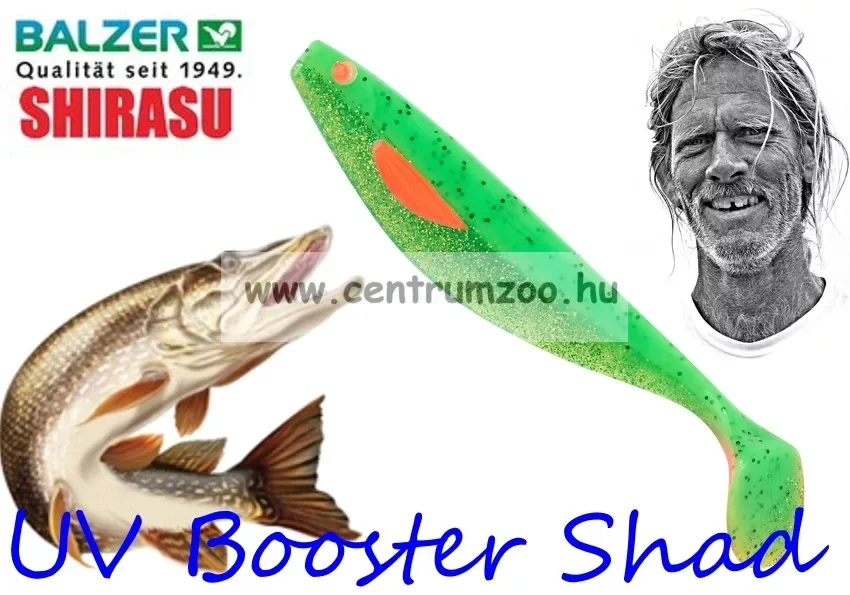 Azonnali szállítás Shirasu Uv Booster Gumihal 10Cm (13743010) Chatreuse Lime