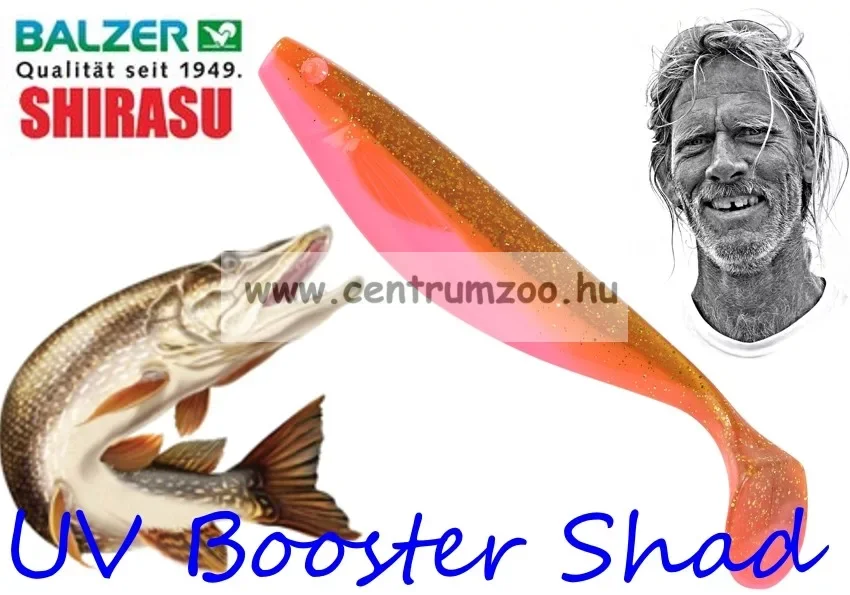 Shirasu Uv Booster Gumihal 13Cm (13746013) Pink Motoroil Biztonságos vásárlás